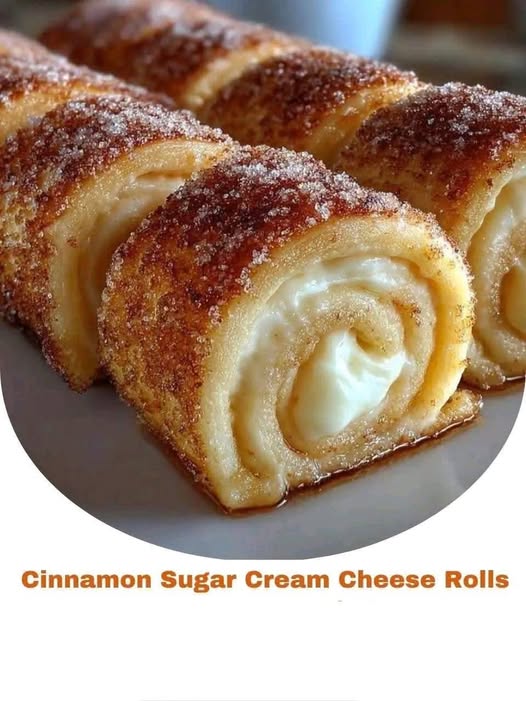 Cinnamon Sugar Cream Cheese Rolls