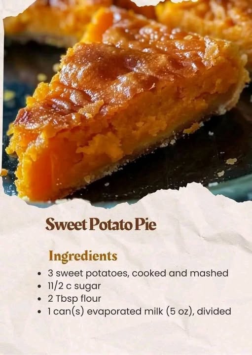The Story of Sweet Potato Pie