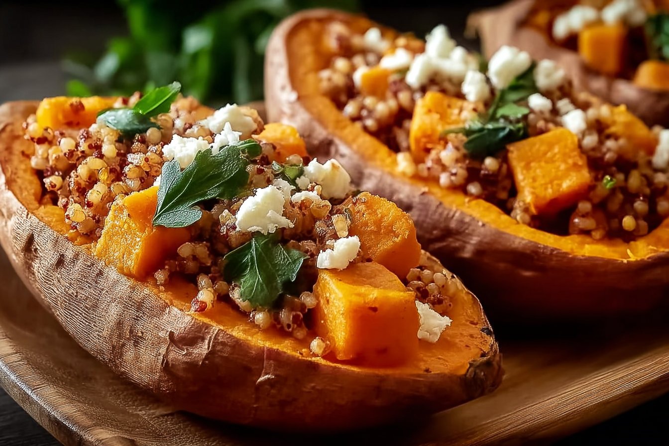 Stuffed Sweet Potatoes