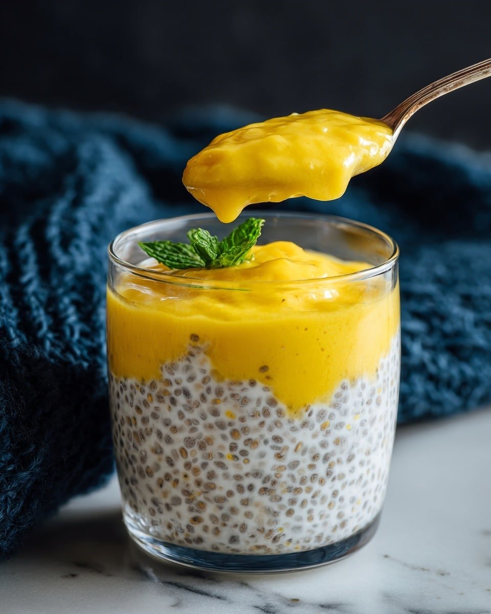 Mango Chia Seed Pudding Recipe