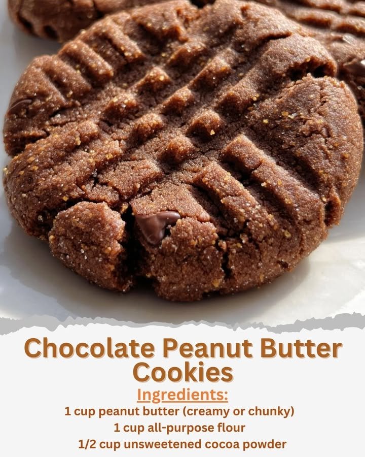 Chocolate Peanut Butter Cookies