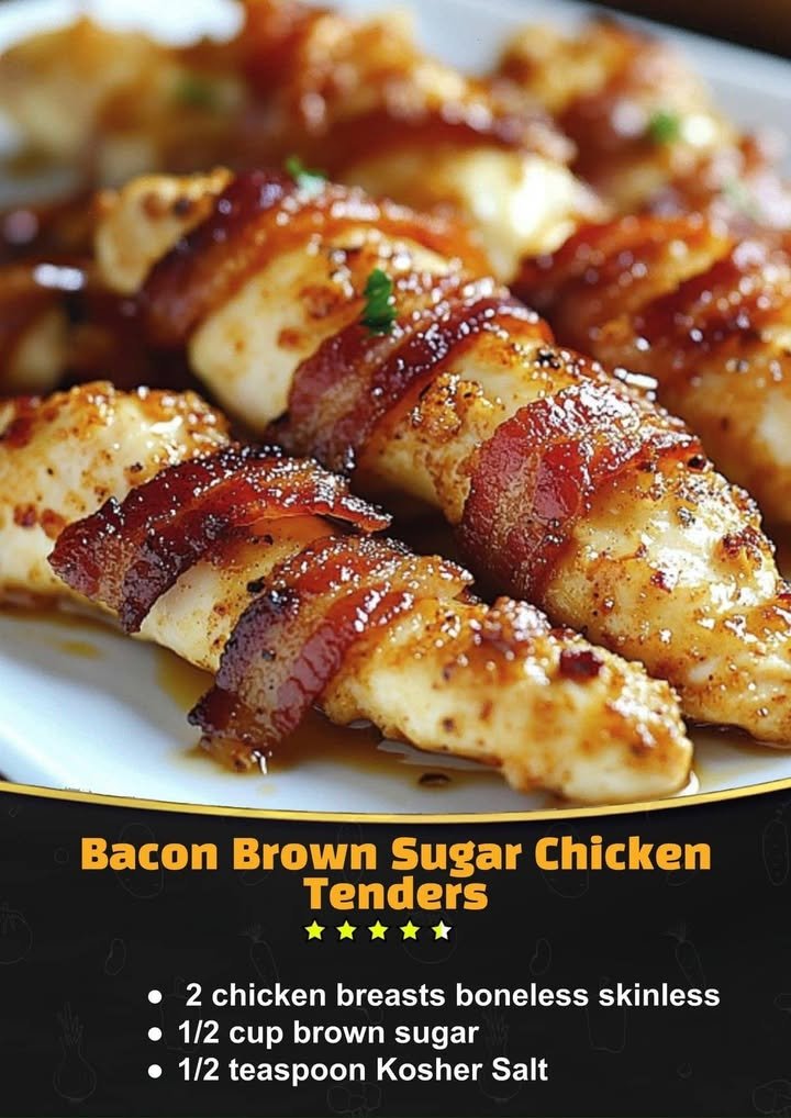 Bacon Brown Sugar Chicken Tenders