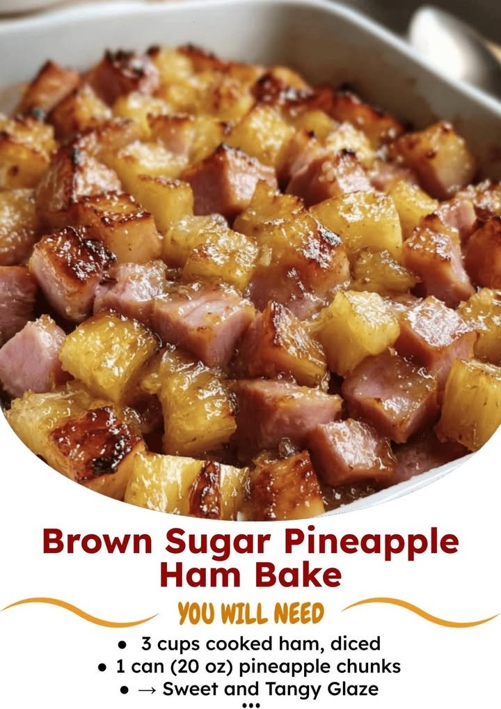 Brown Sugar Pineapple Ham Bake