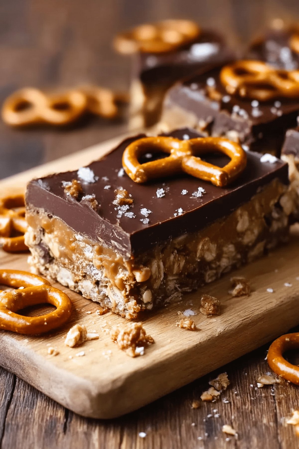 Lunch Lady Pretzel Bars