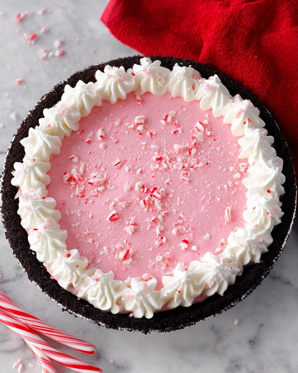 Peppermint White Chocolate Pie Recipe