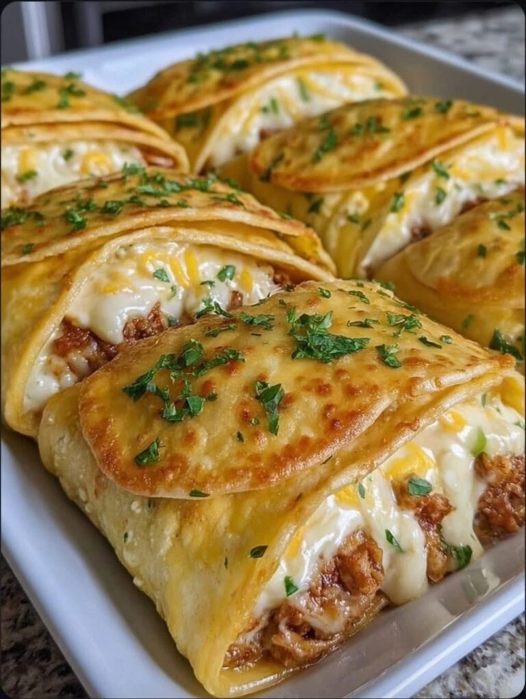loaded cheesy pocket tacos