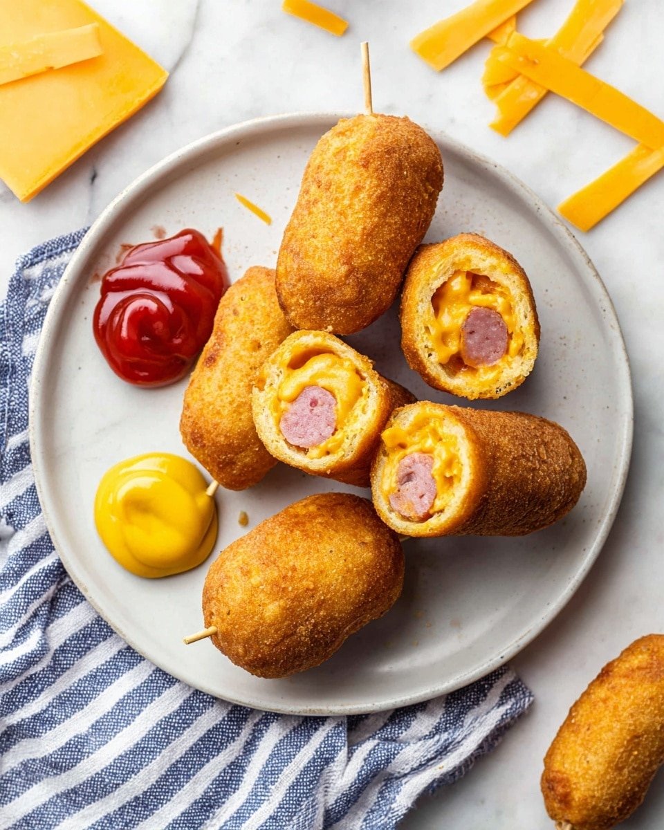 Homemade Mini Corndogs Recipe