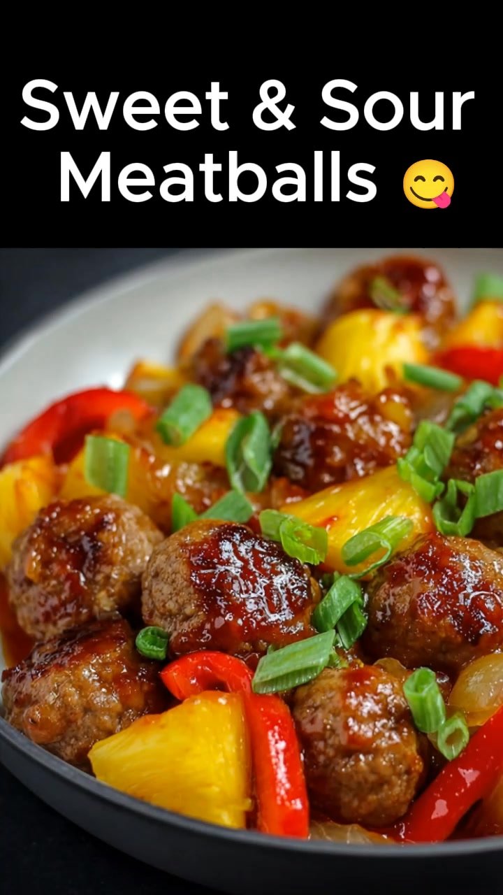 Sweet & Sour Meatballs