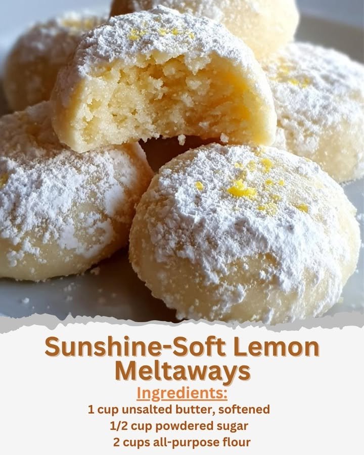 Sunshine-Soft Lemon Meltaways