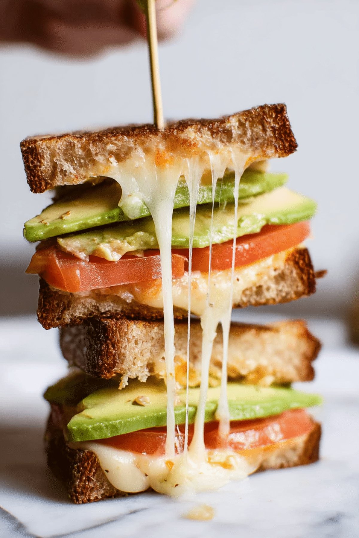 Avocado Grilled Cheese Sandwich