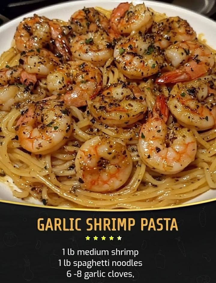 Garlic Shrimp Pasta