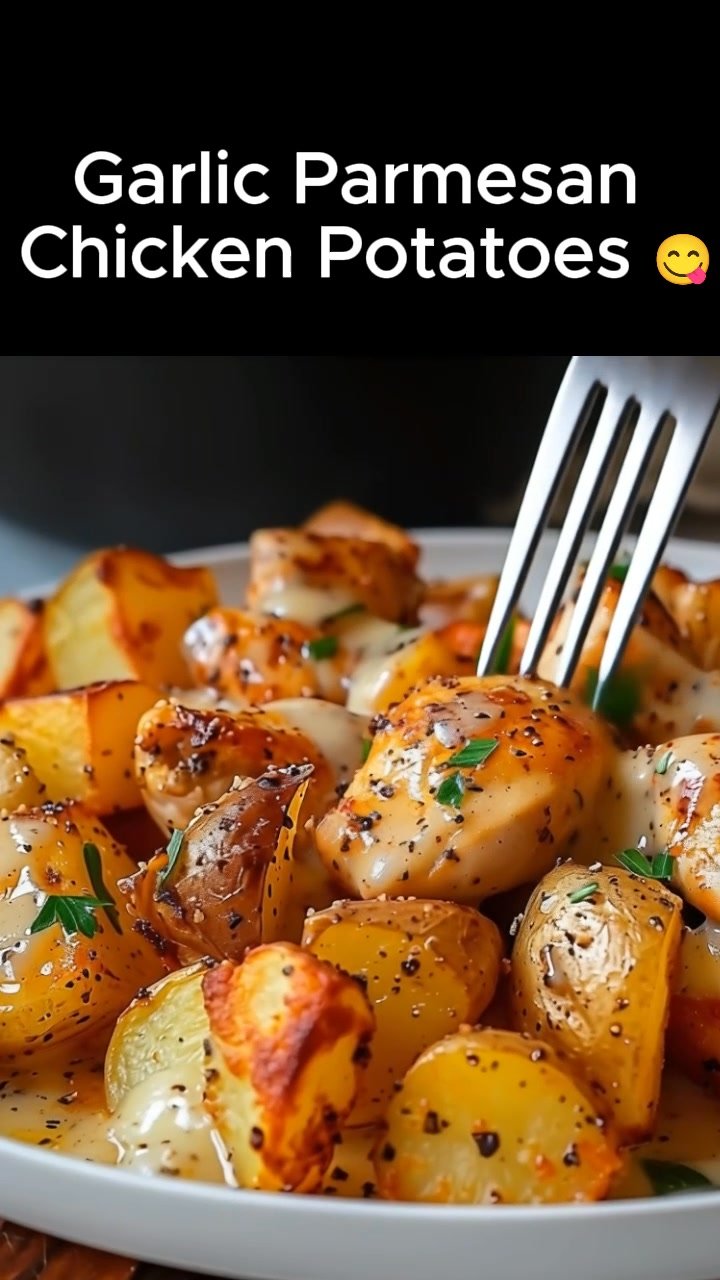 Garlic Parmesan Chicken and Potatoes