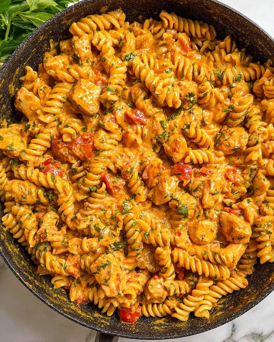 Creamy Tomato Chicken Pasta Recipe