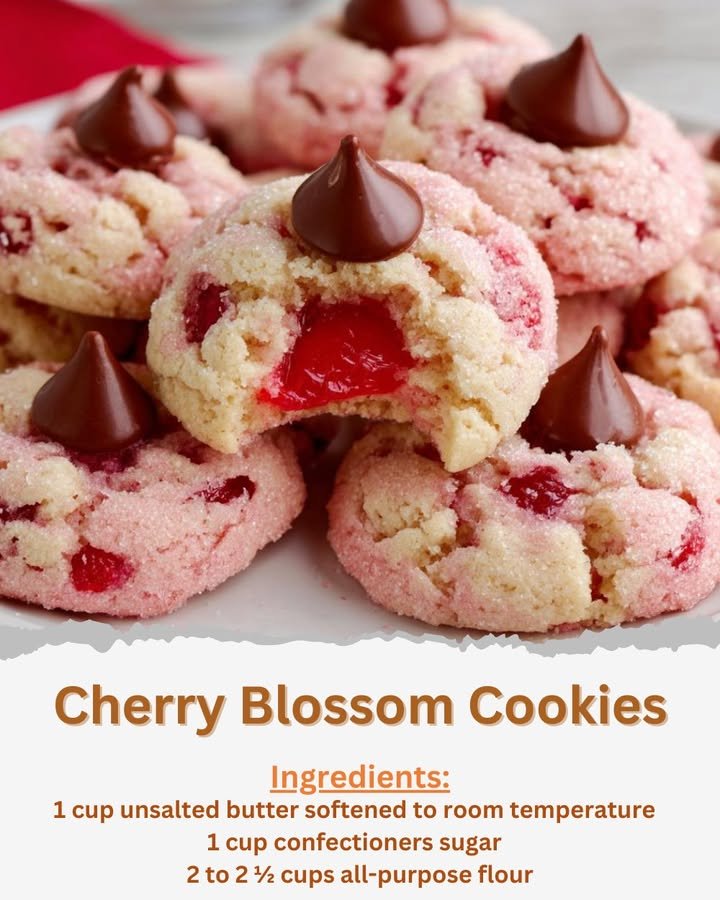 Cherry Blossom Cookies