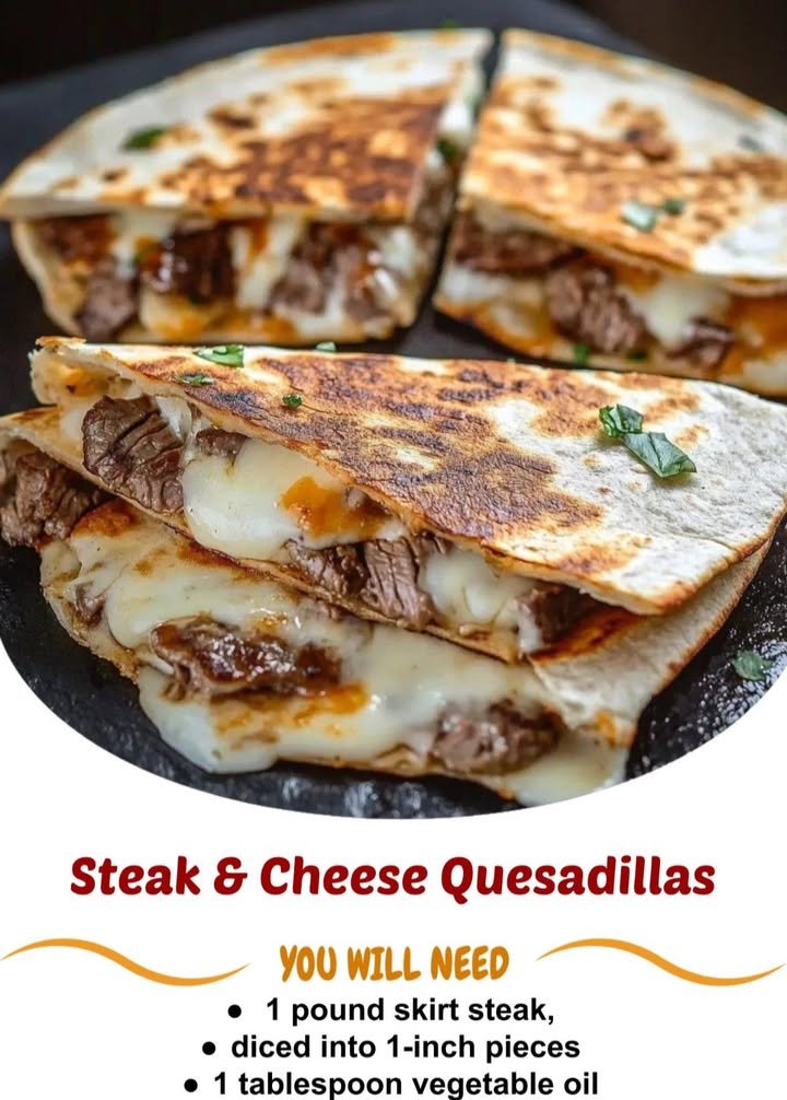 Steak & Cheese Quesadillas