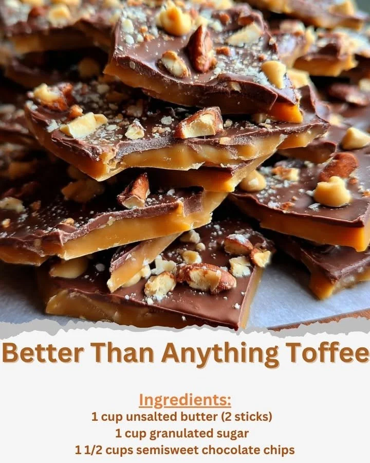 Delicious Better Than Anything Toffee dessert recipe
