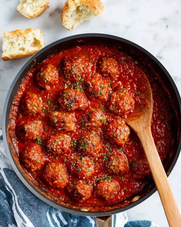 Bobby Flay's delicious Italian Meatball recipe with fresh ingredients