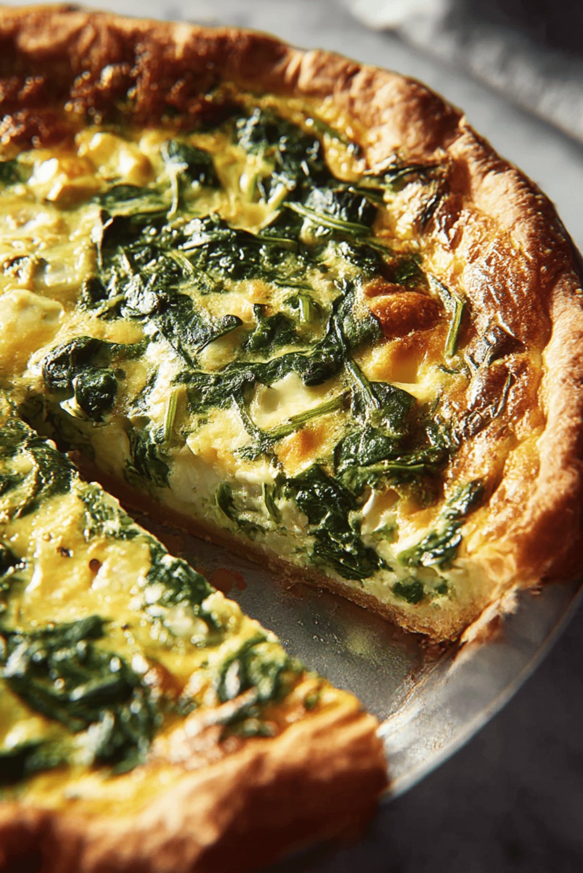 Spinach Quiche