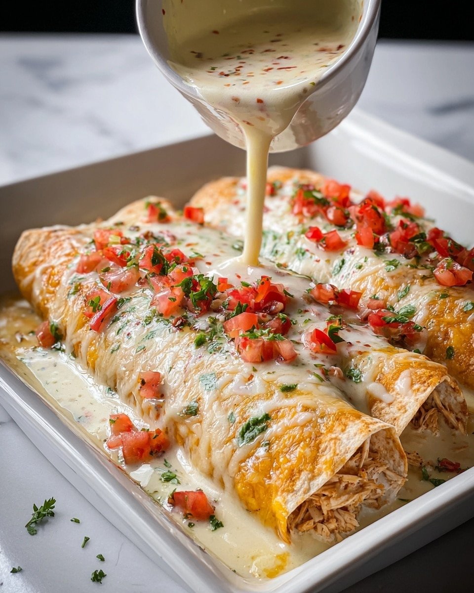 Cheese Chicken Enchiladas Recipe