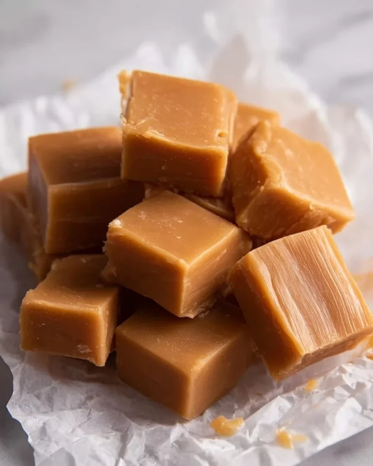 Homemade traditional vanilla fudge prepared in a rustic kitchen setting