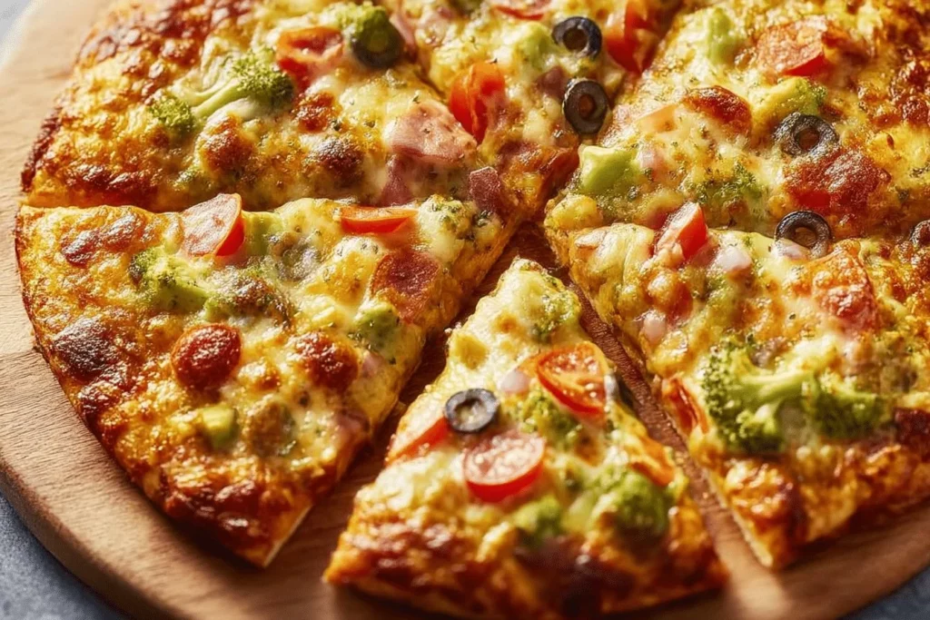 Ultimate pizza party with a variety of delicious pizzas and fun decorations