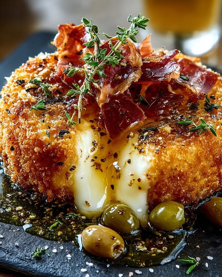 Crispy Brie & Hot Honey Magic