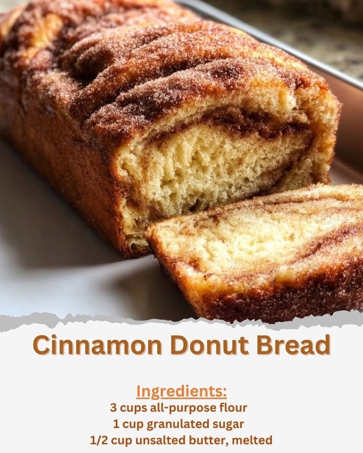Cinnamon Donut Bread