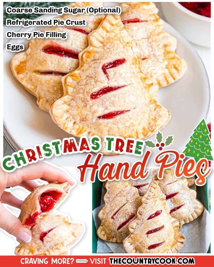 Christmas Tree Hand Pies