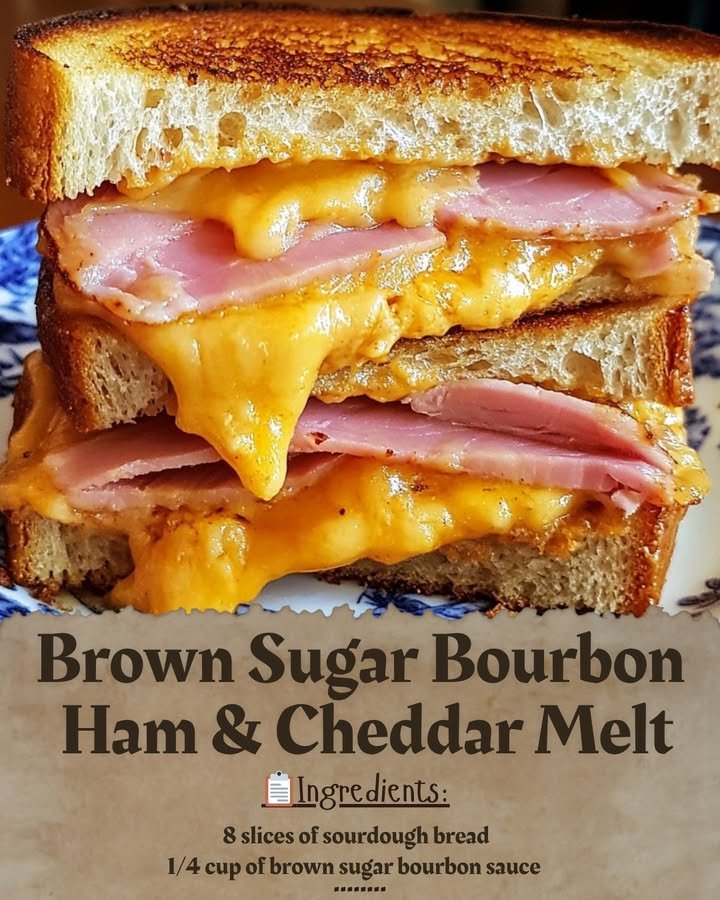 Brown Sugar Bourbon Ham & Cheddar Melt