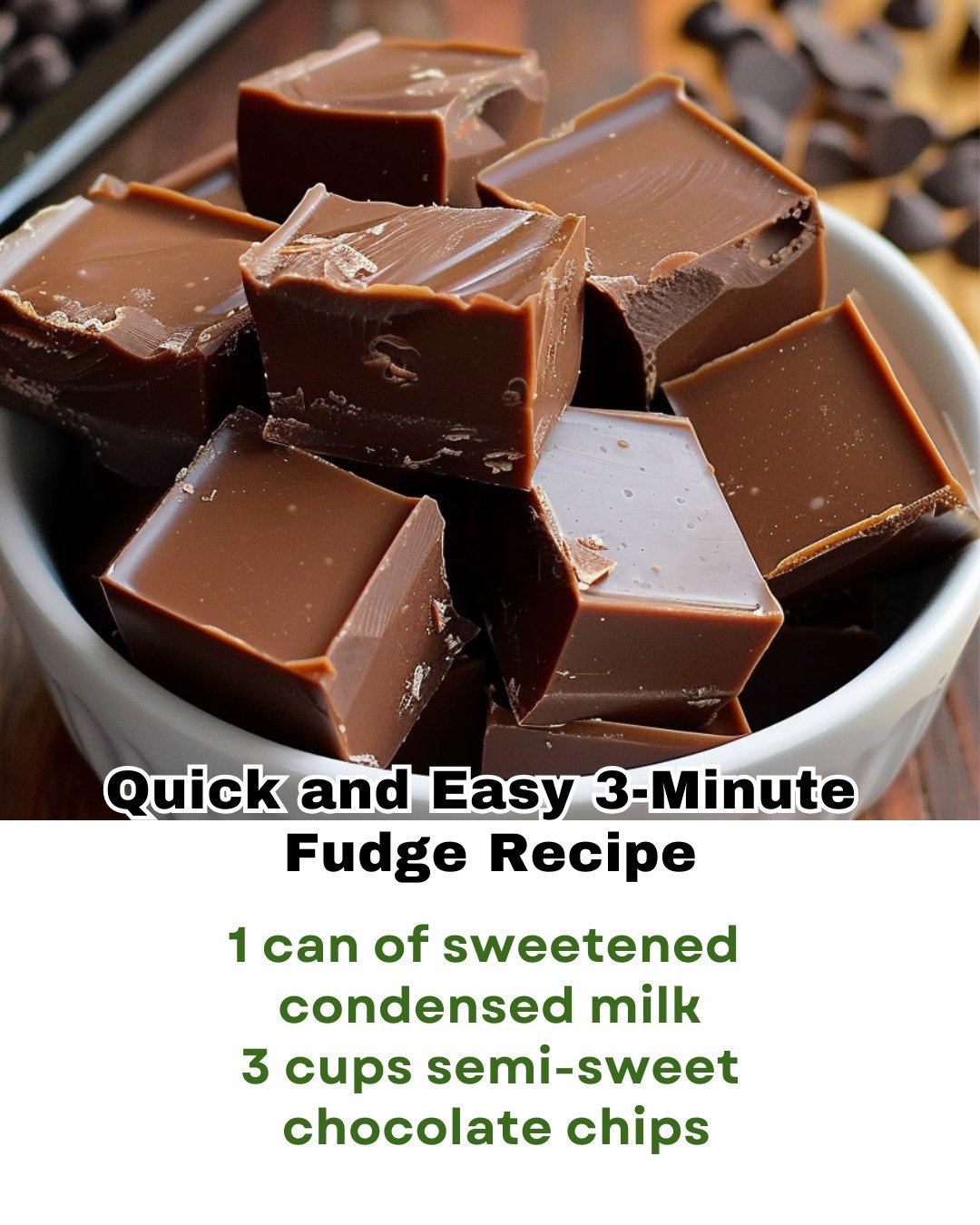 Quick and Easy 3-Minute Fudge