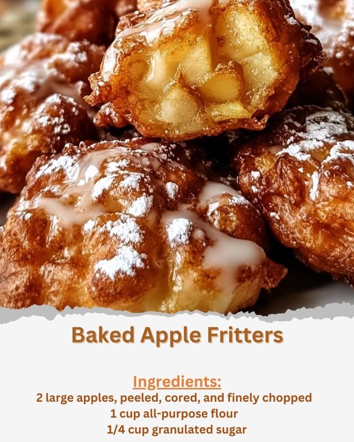 Baked Apple Fritters