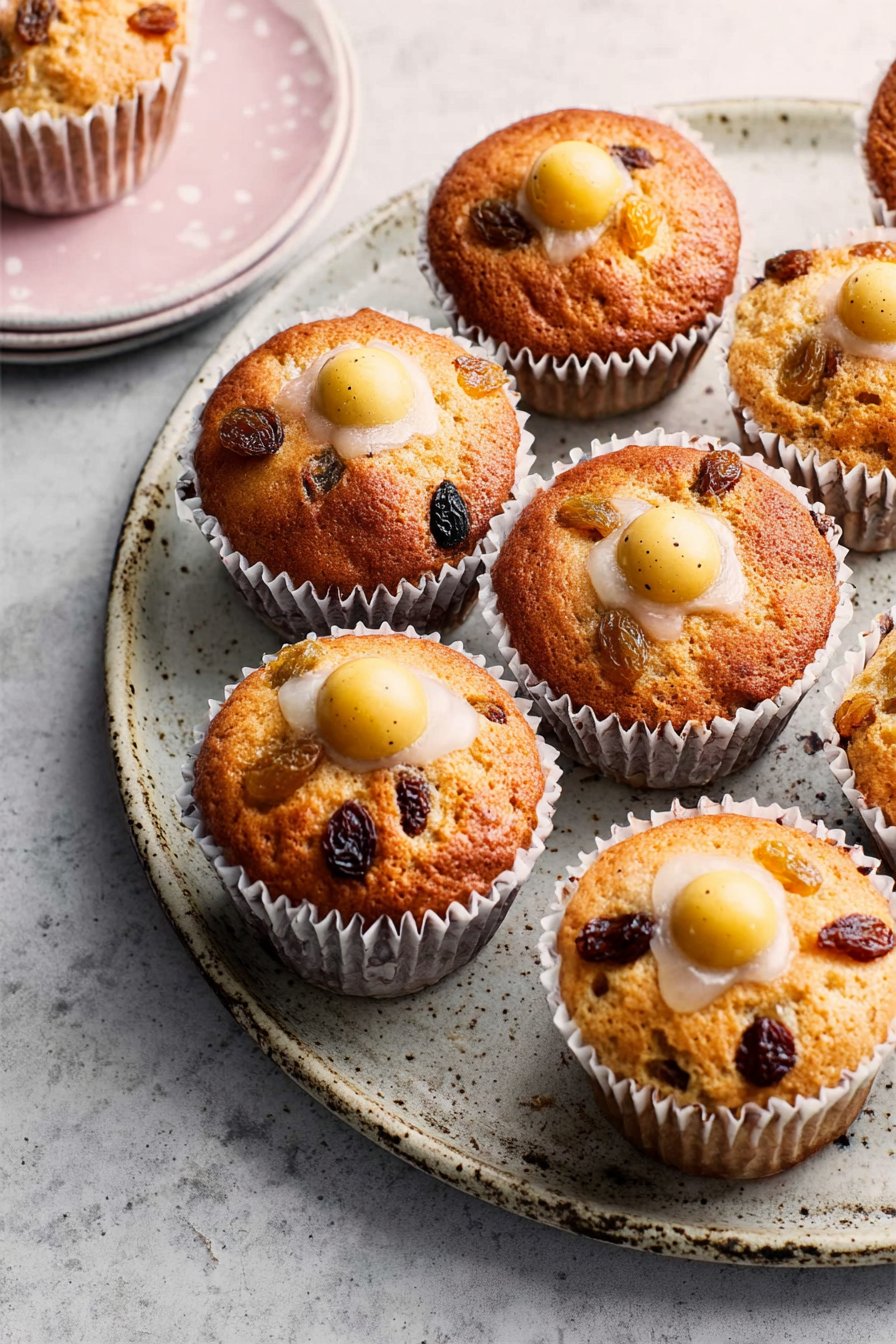 Simnel Muffins