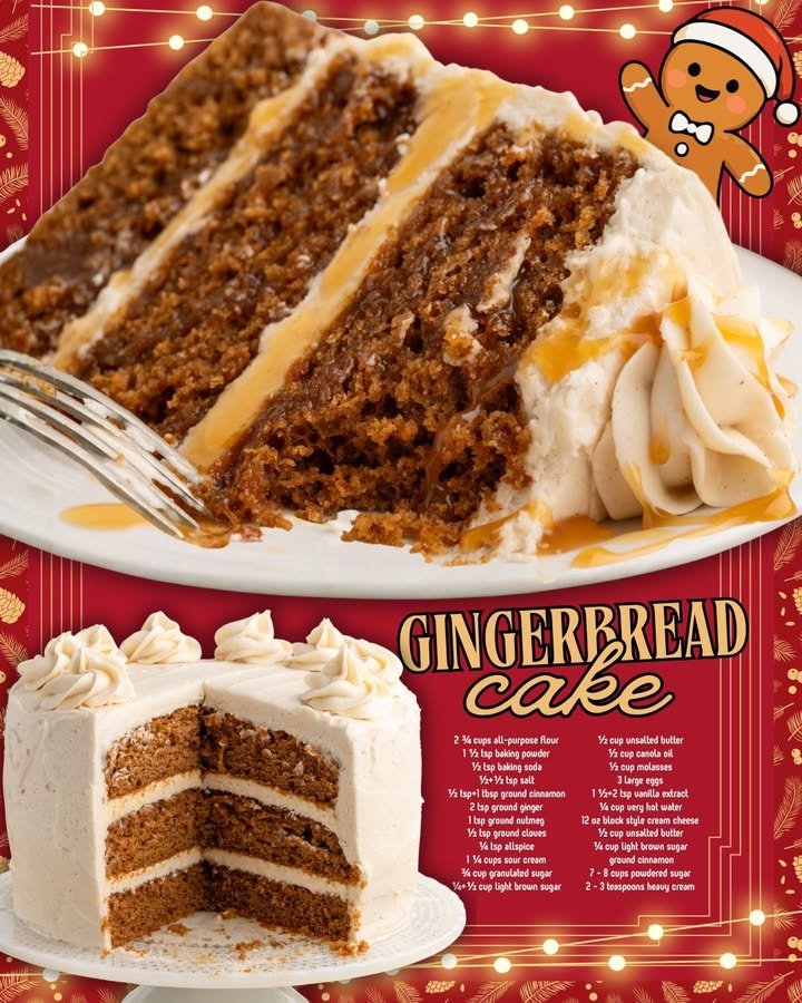 GINGERBREAD CAKE