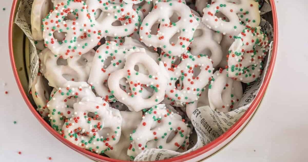 White Chocolate Pretzels