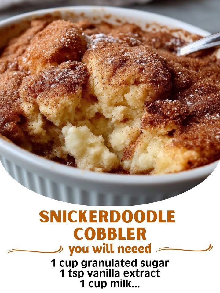 Snickerdoodle Cobbler