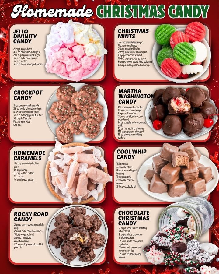 EASY & FESTIVE CHRISTMAS CANDY