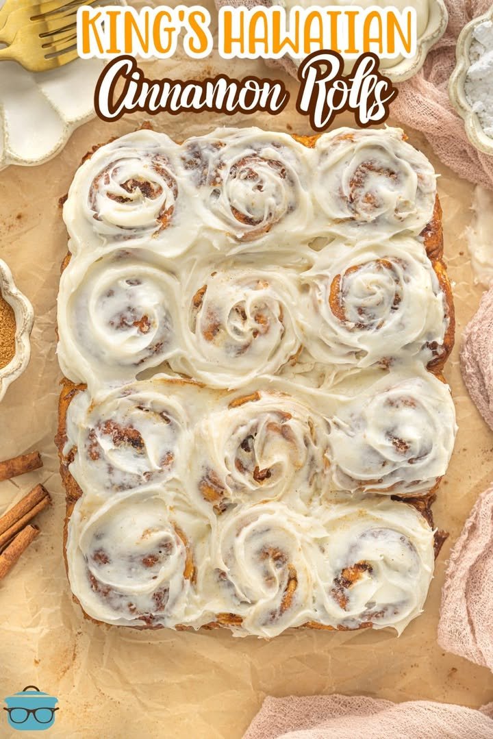 King’s Hawaiian Cinnamon Rolls