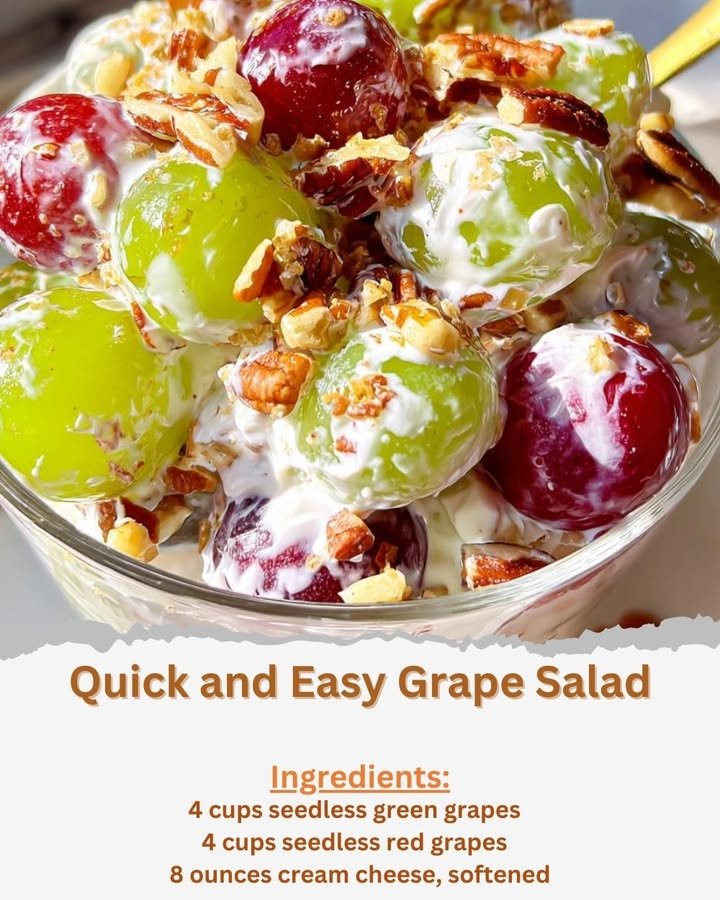 Quick and Easy Grape Salad