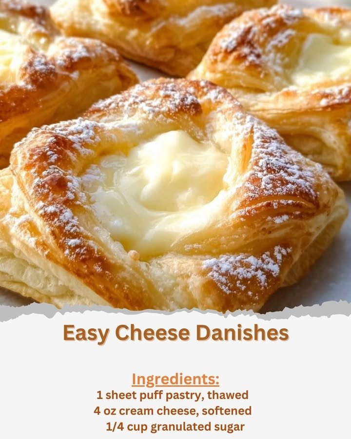 Easy Cheese Danishes
