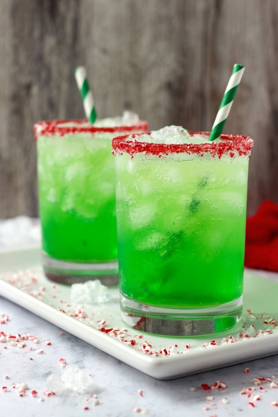 Grinch Punch Recipe with Lemon Lime and Pineapple Recipe