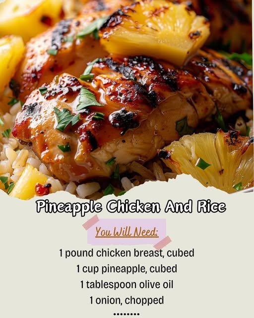 Pineapple Chicken And Rice