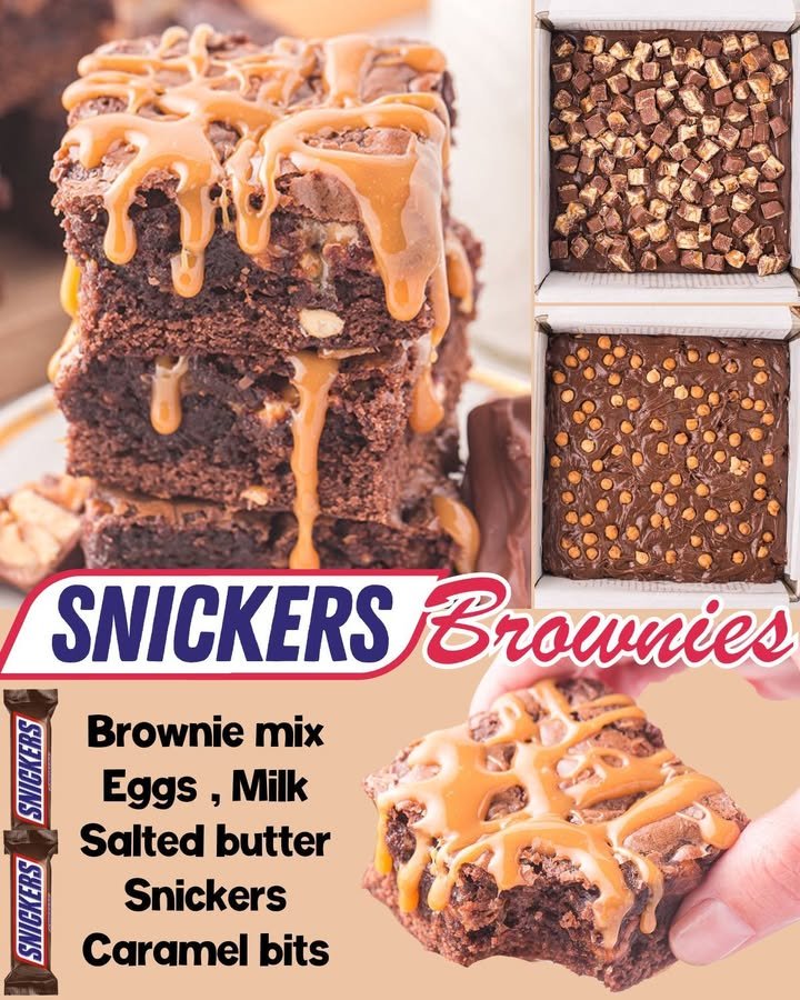 Snickers Brownies