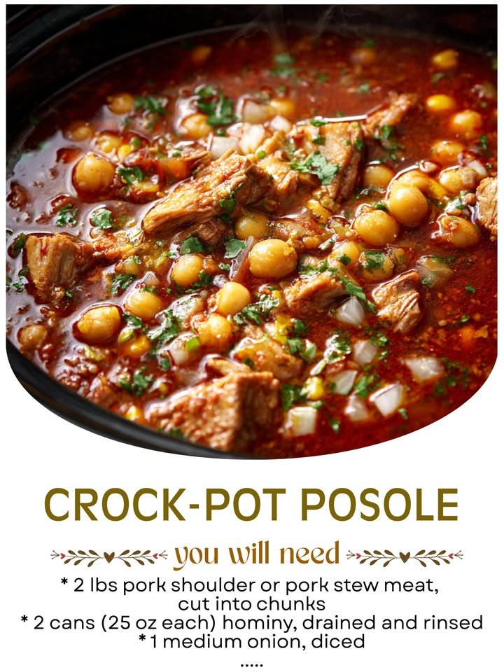 Crock-Pot Posole (Slow-Simmered Mexican Comfort)