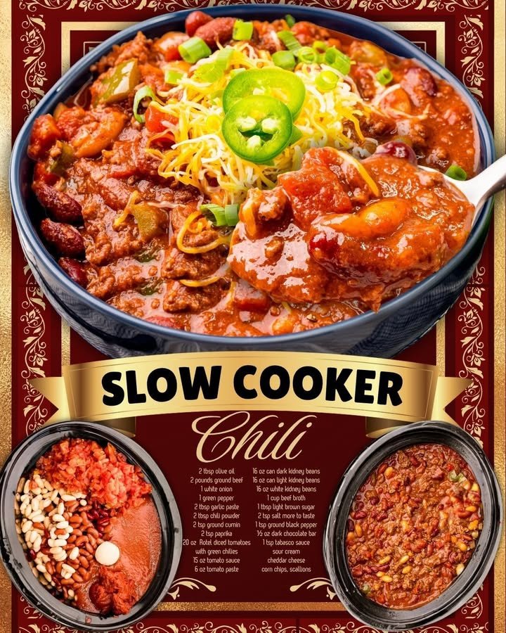 SLOW COOKER CHILI