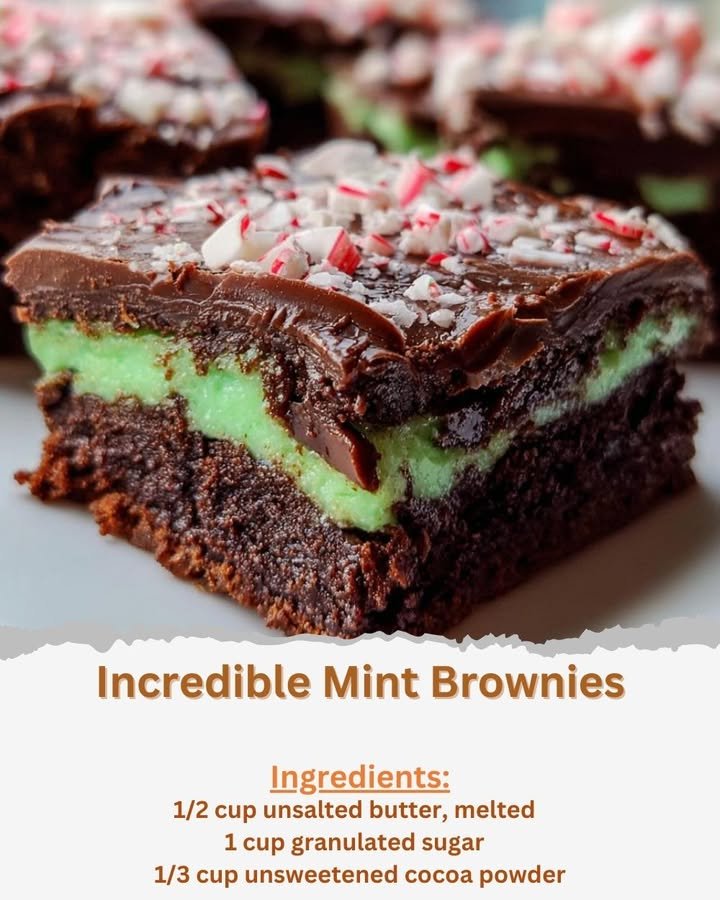 Incredible Mint Brownies