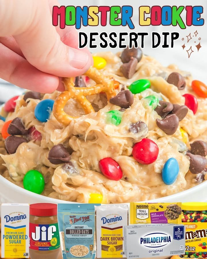 Monster Cookie Dessert Dip