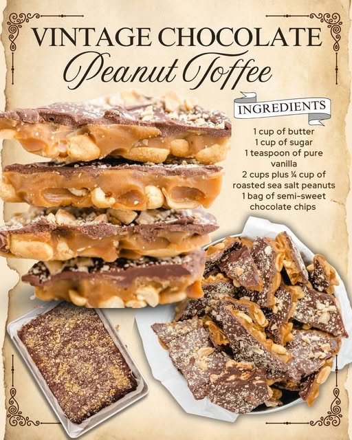 Chocolate Peanut Toffee