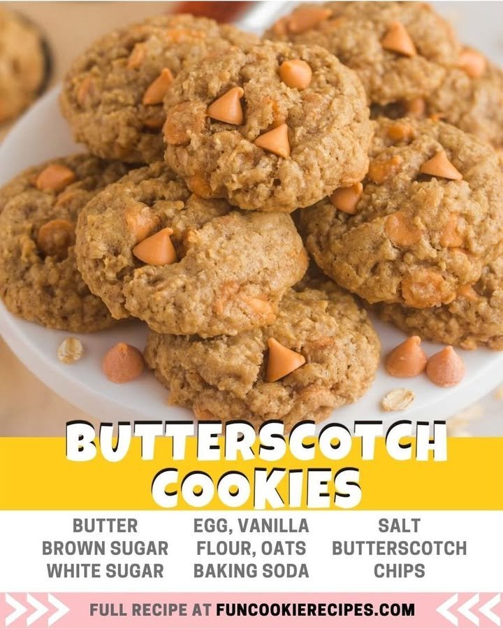 Butterscotch Oatmeal Cookies