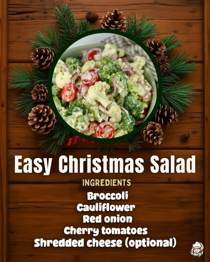 EASY CHRISTMAS SALAD