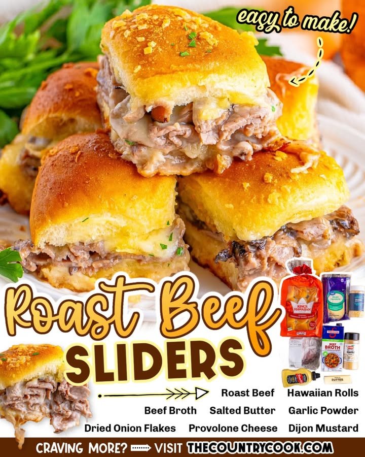 Roast Beef Sliders